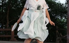 电车蓝衣女快播